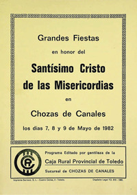 Fiestas patronales en honor al Santísimo Cristo de la Misericordia 1982 Chozas de Canales